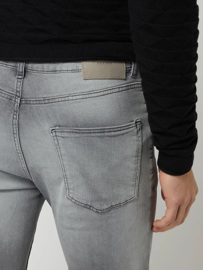 Budget ? REVIEW Skinny Fit ? Jeans Mit Stretch-Anteil - Hellgrau ? – Bild 3