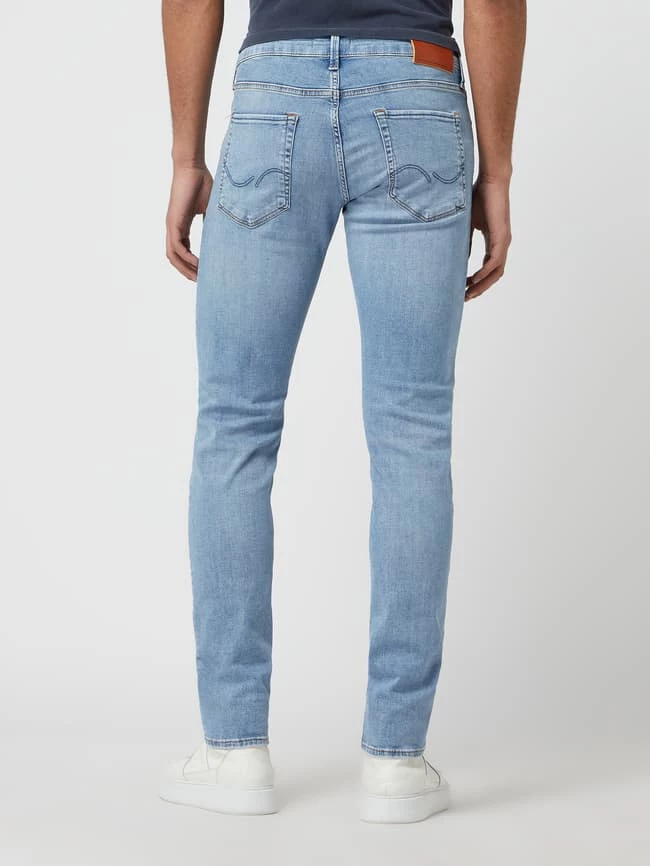 Neu ? Jack & Jones Slim Fit ? Jeans Mit Stretch-Anteil Modell 'Glenn' - Hellblau ? – Bild 5