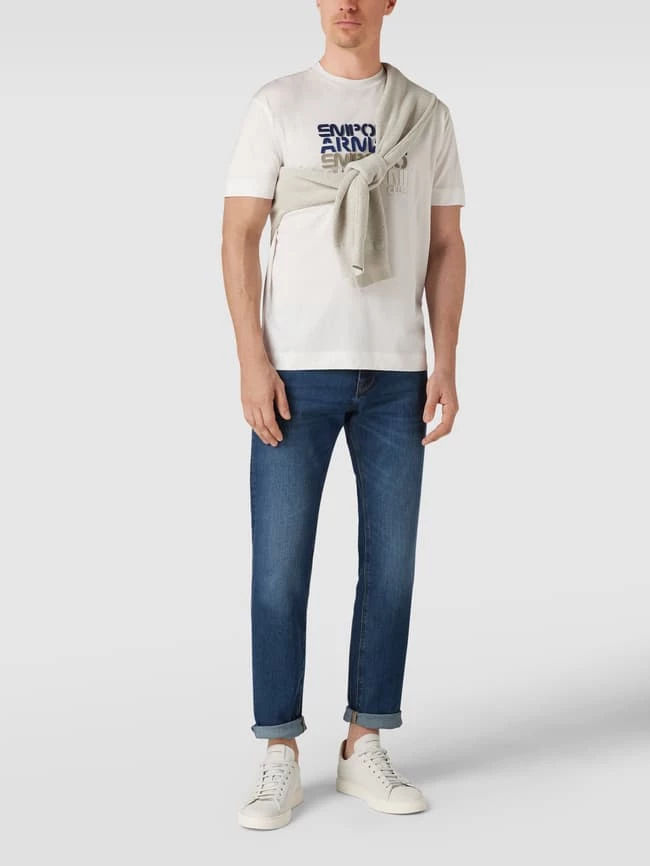 Budget ? BOSS ? Jeans Mit Logo-Detail - Dunkelblau ?